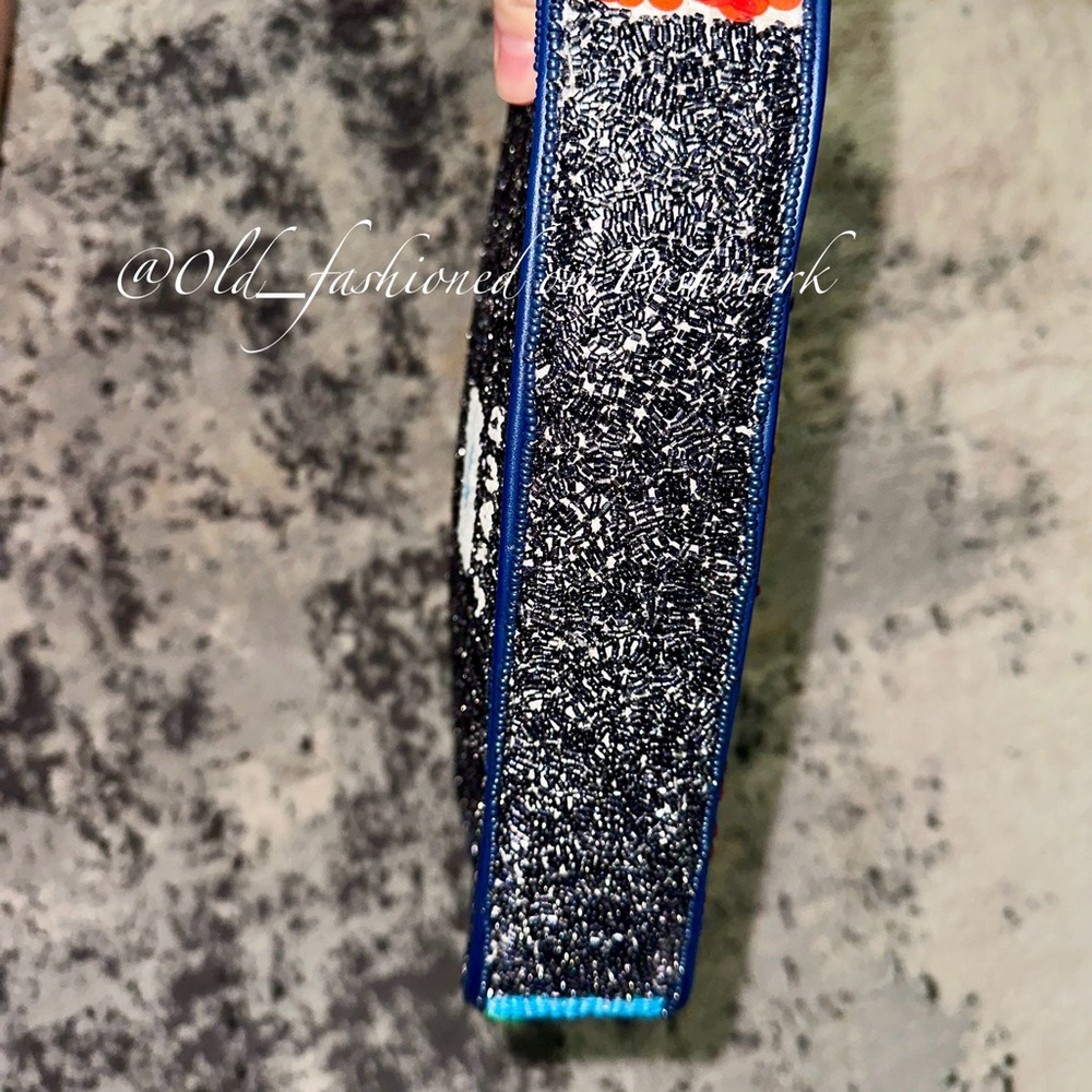 Price Firm - ASO TV 🎬 STAUD Tommy Beaded Bag (Sails Up) - Picture 12 of 14